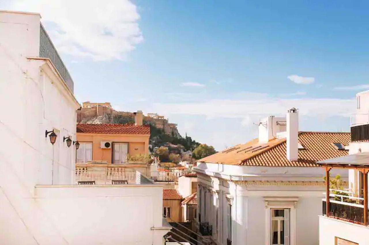 A Masterpiece In Plaka With Big Balcony And Acropolis View Apartment Athens Exterior photo